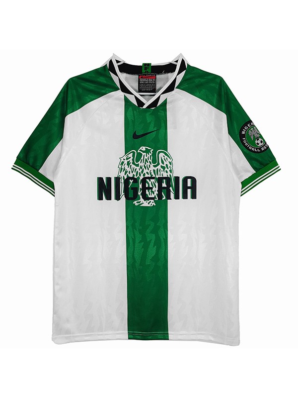 Nigéria loin maillot rétro uniforme de football deuxième maillot de football pour hommes 1996-1998